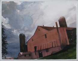 Amish Farm on Millport Road<br /><a href="http://lancasterartcollectors.com/artist-full-name/luigi-rist/" rel="tag">Luigi Rist</a>