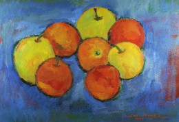 Bowl of Fruit<br /><a href="http://lancasterartcollectors.com/artist-full-name/suk-shuglie/" rel="tag">Suk Shuglie</a>