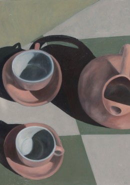 Tea Cups<br /><a href="http://lancasterartcollectors.com/artist-full-name/loryn-spangler-jones/" rel="tag">Loryn Spangler-Jones</a>