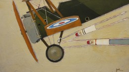 The 1917 Sopwith Camel and Two Magnificent Aero Knights<br /><a href="http://lancasterartcollectors.com/artist-full-name/fred-rodger/" rel="tag">Fred Rodger</a>