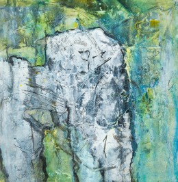 Blue Green Haze Locked in Clouds<br /><a href="http://lancasterartcollectors.com/artist-full-name/lisa-madenspacher/" rel="tag">Lisa Madenspacher</a>