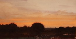 Evening Landscape #2<br /><a href="http://lancasterartcollectors.com/artist-full-name/richard-ressel/" rel="tag">Richard Ressel</a>