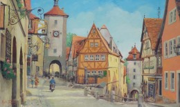 Ruthenburg ob der Tauber<br /><a href="http://lancasterartcollectors.com/artist-full-name/david-brumbach/" rel="tag">David Brumbach</a>