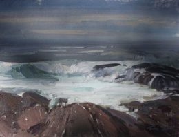 Swirling Surf<br /><a href="http://lancasterartcollectors.com/artist-full-name/fred-rodger/" rel="tag">Fred Rodger</a>