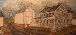 The Farmhouse<br /><a href="http://lancasterartcollectors.com/artist-full-name/peg-richards/" rel="tag">Peg Richards</a>