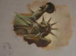 Statue of Liberty<br /><a href="http://lancasterartcollectors.com/artist-full-name/doug-schlemm/" rel="tag">Doug Schlemm</a>