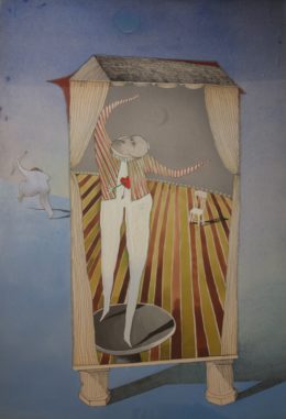 Cupid and the Clown<br /><a href="http://lancasterartcollectors.com/artist-full-name/david-brumbach/" rel="tag">David Brumbach</a>