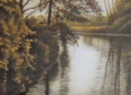Autumn Creek<br /><a href="http://lancasterartcollectors.com/artist-full-name/dick-whitson/" rel="tag">Dick Whitson</a>