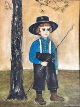 School Boy<br /><a href="http://lancasterartcollectors.com/artist-full-name/carol-galligan/" rel="tag">Carol Galligan</a>