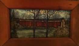 Eden Covered Bridge<br /><a href="http://lancasterartcollectors.com/artist-full-name/lynne-yancha/" rel="tag">Lynne Yancha</a>